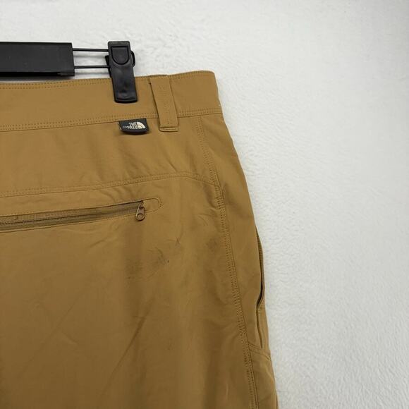 The North Face Pants Men's 40 Brown Hiking Convertible Zip Off Climbing Trail - Picture 8 of 12